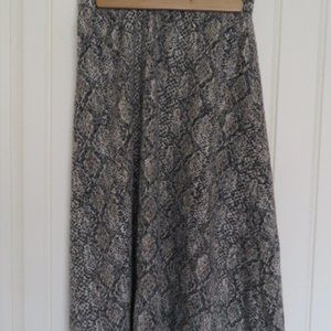 ZARA Marled Print SKIRT Elastic Waist Small (K321)